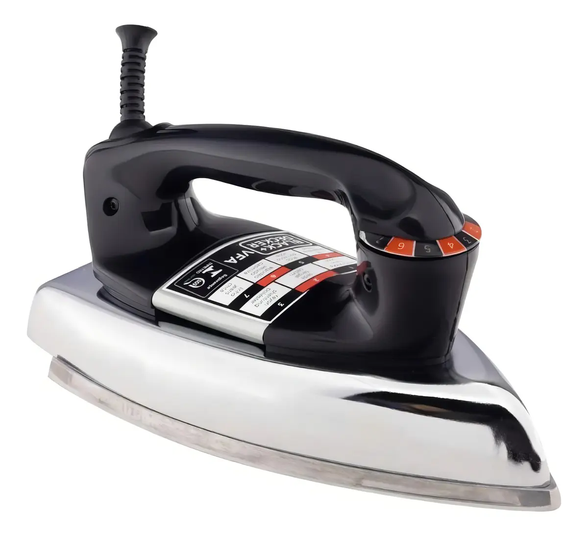 Ferro de Passar Black & Decker Tradicional Seco