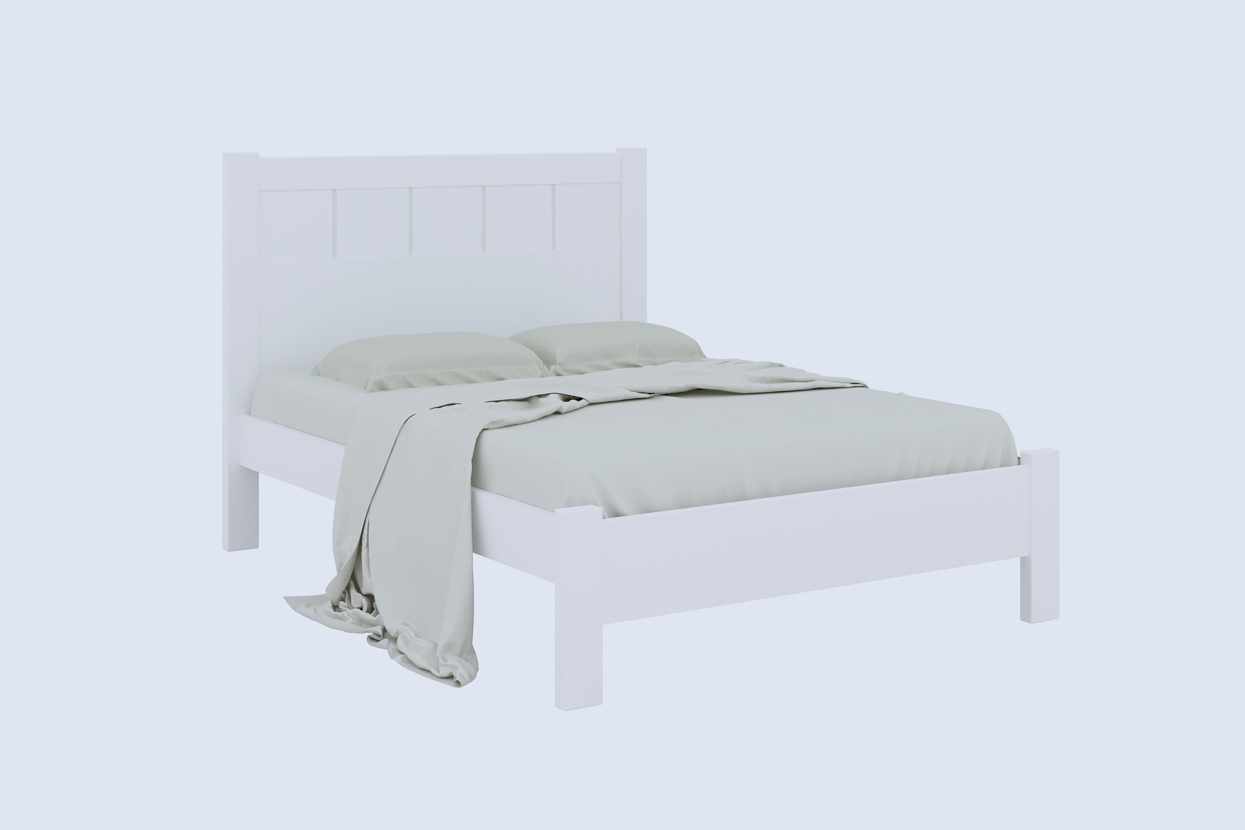 Cama de Casal D'Doro Primícia — Branco