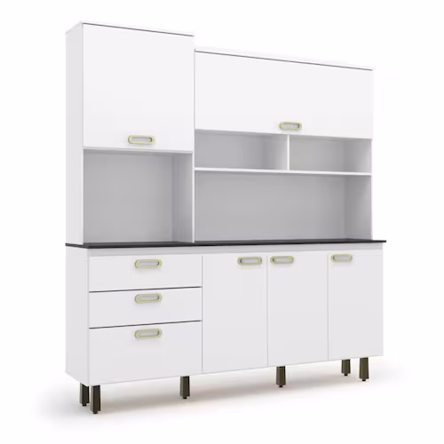 Armário de Cozinha Batrol Ravena 7038 — Branco