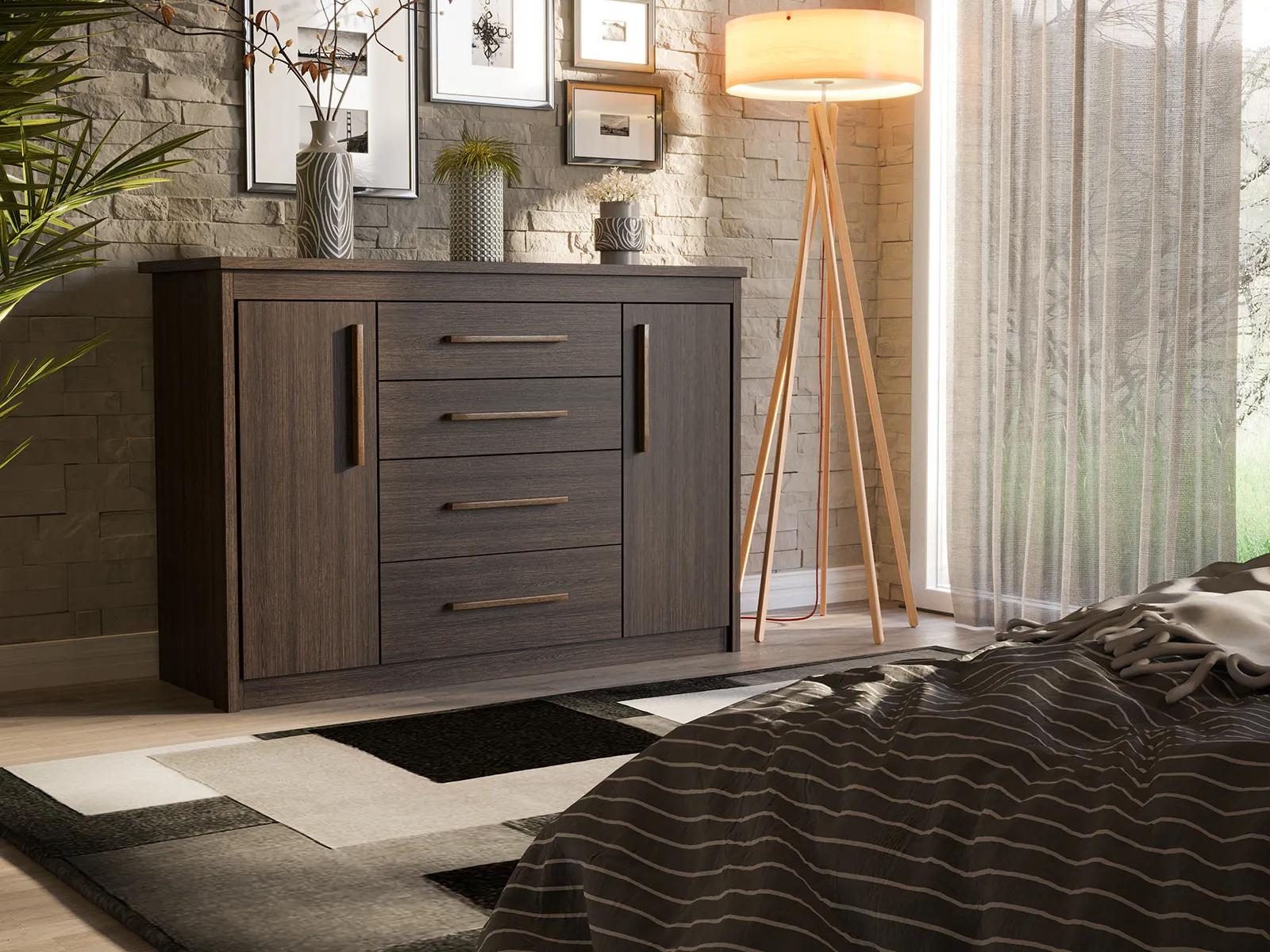 Cômoda Batrol Elegance 2088 — Capuccino Wood