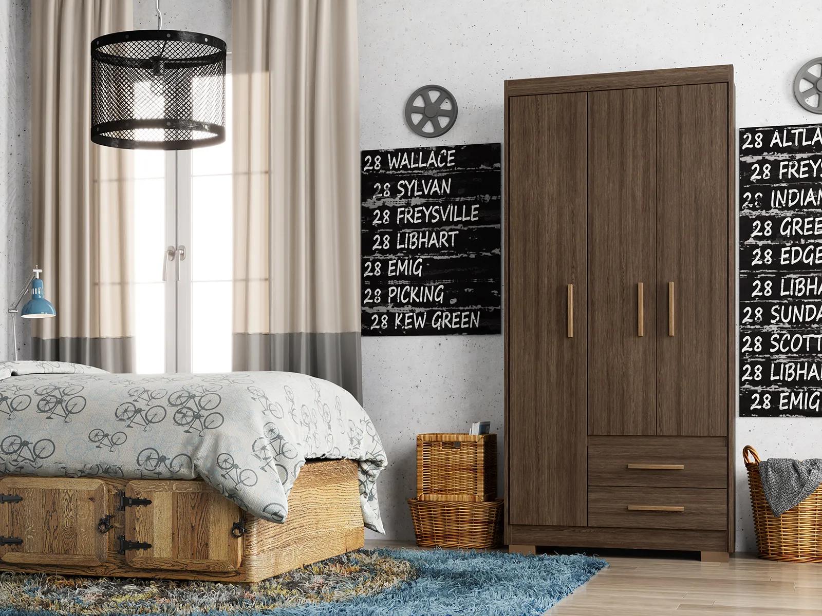Guarda-Roupa Batrol Primacy 1195 — Capuccino Wood
