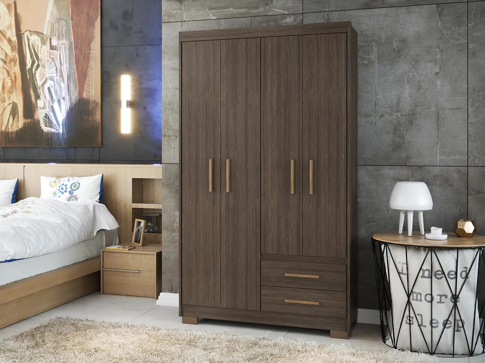 Guarda-Roupa Batrol Primacy 1196 — Capuccino Wood