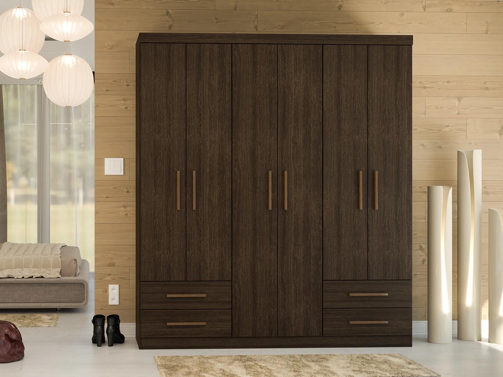 Guarda-Roupa Batrol Advantage 1210 — Capuccino Wood