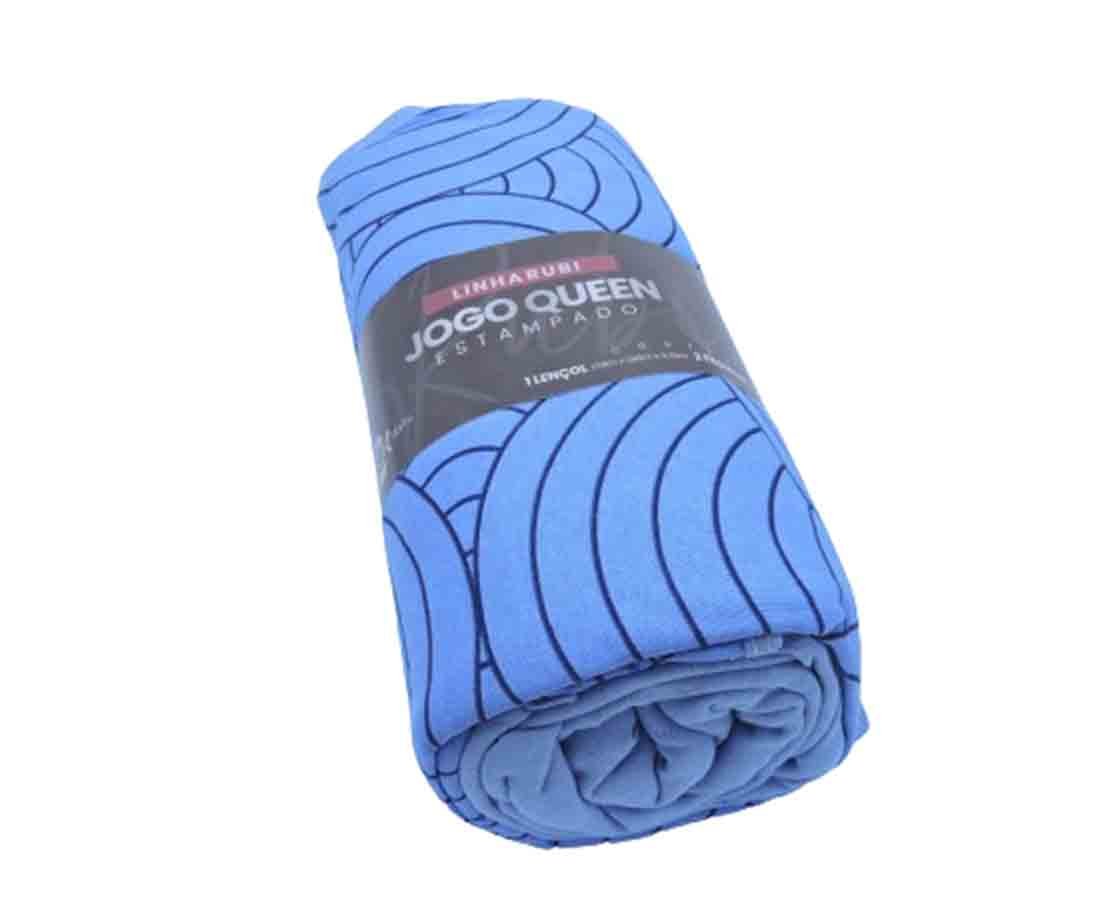 Jogo de Lençol SBX Rubi Queen 3 pçs — Cores diversas