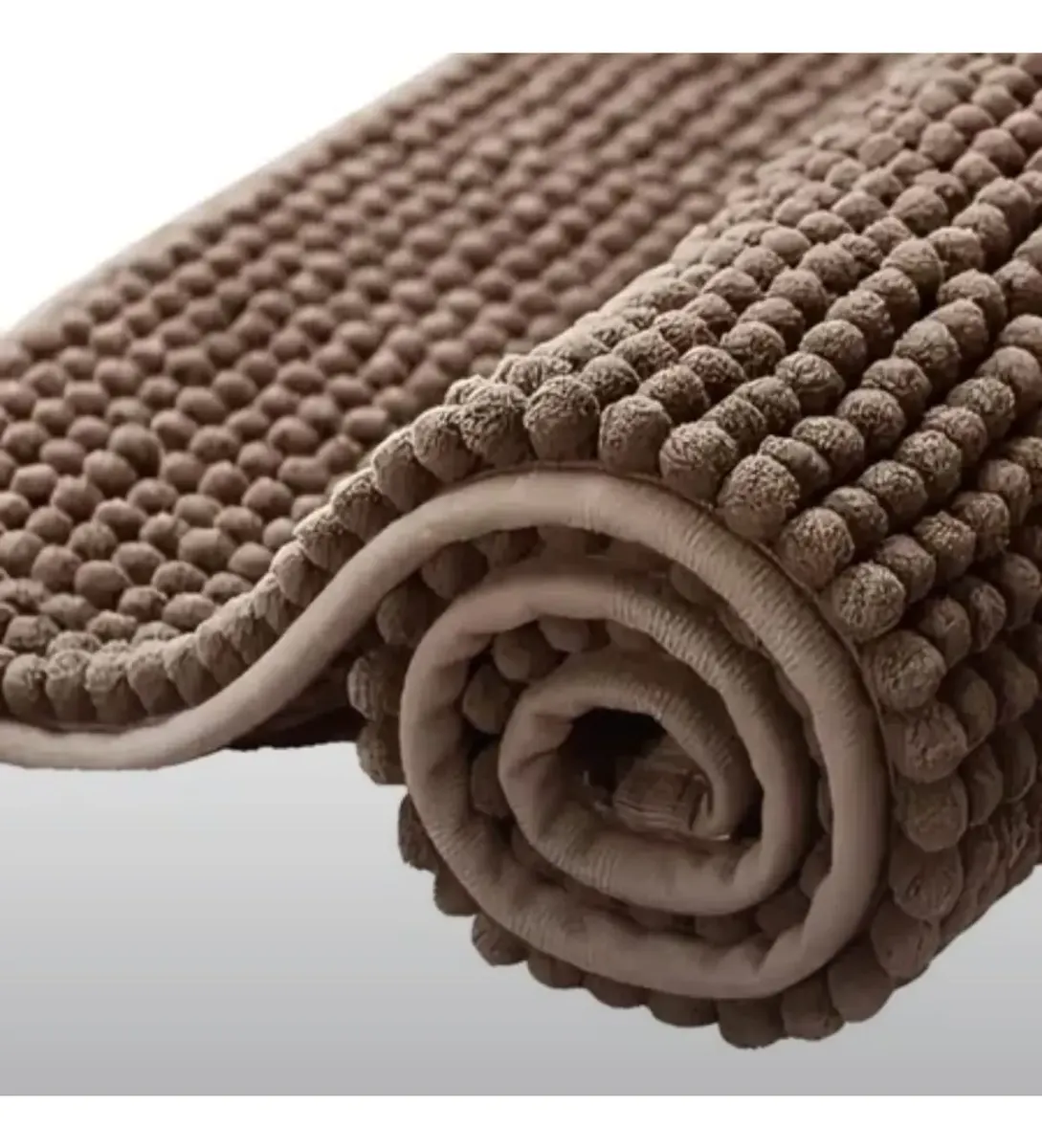 Tapete Hiper Textil Popcorn — Marrom
