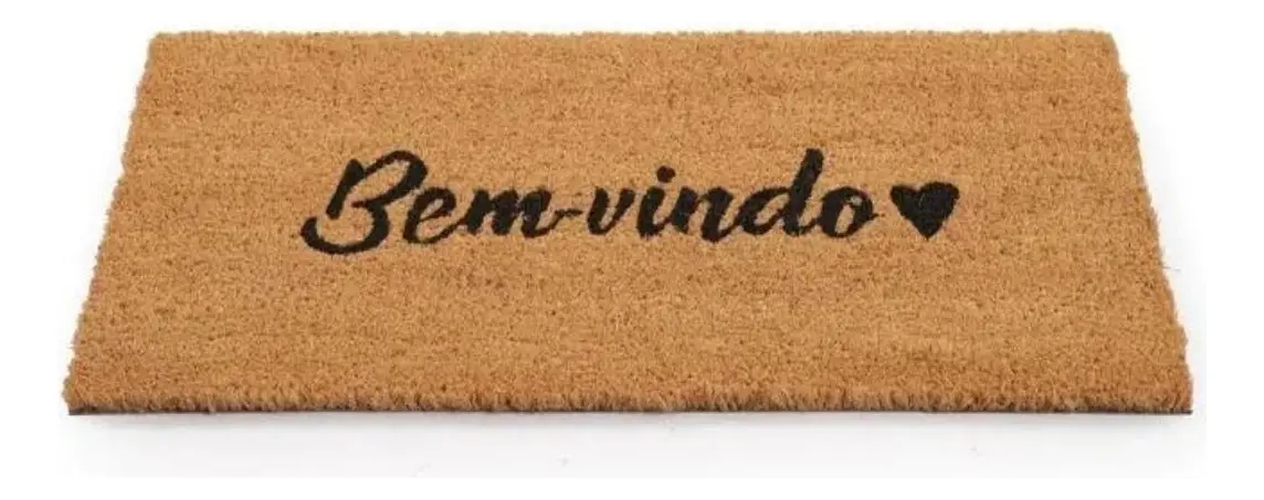 Tapete Hiper Textil Fibra de Coco — Marrom
