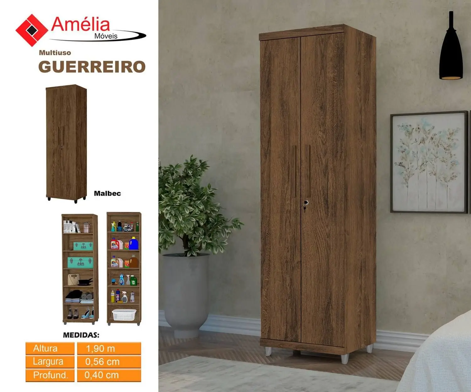 Multiuso Amélia Guerreiro — Malbec