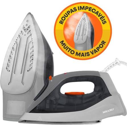 Ferro de Passar a Vapor Mallory Jupiter — 127V