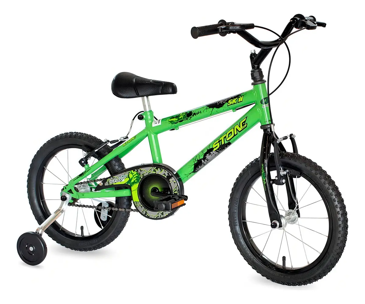 Bicicleta Stone Bike - Aro 16 — Verde