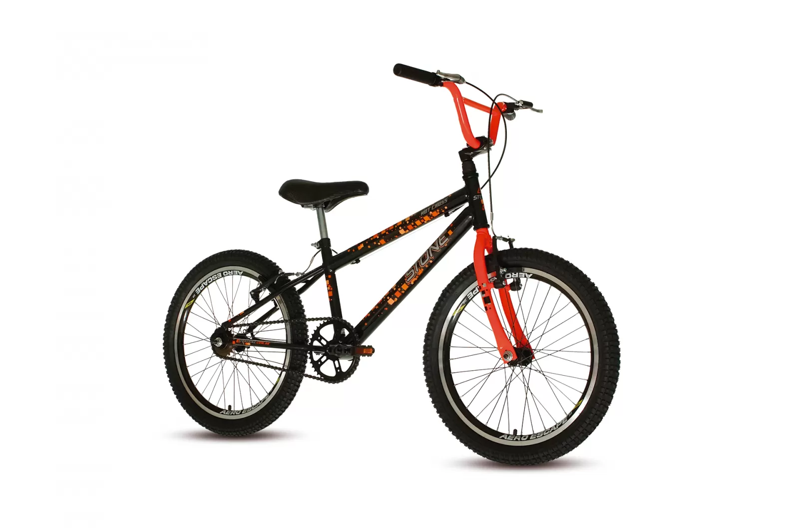 Bicicleta Stone Bike - Aro 20 Hot Cross — Laranja