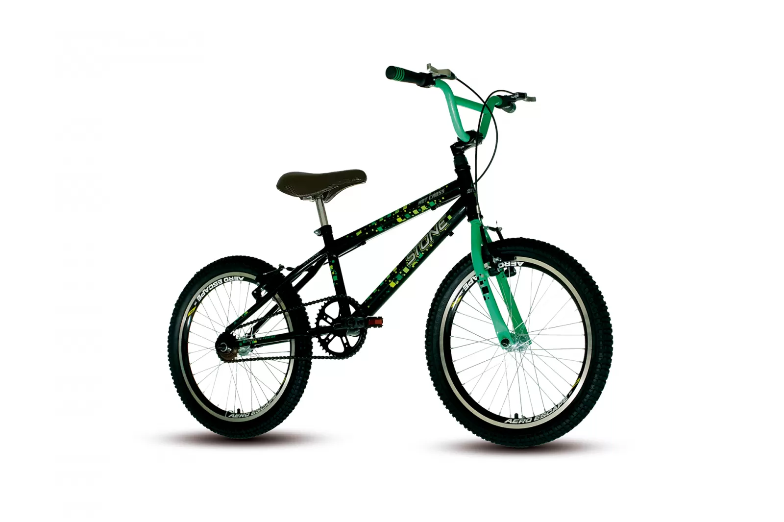 Bicicleta Stone Bike - Aro 20 Hot Cross — Verde