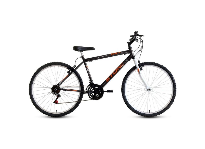 Bicicleta Stone Bike - Aro 26 (18 marchas) — Preto