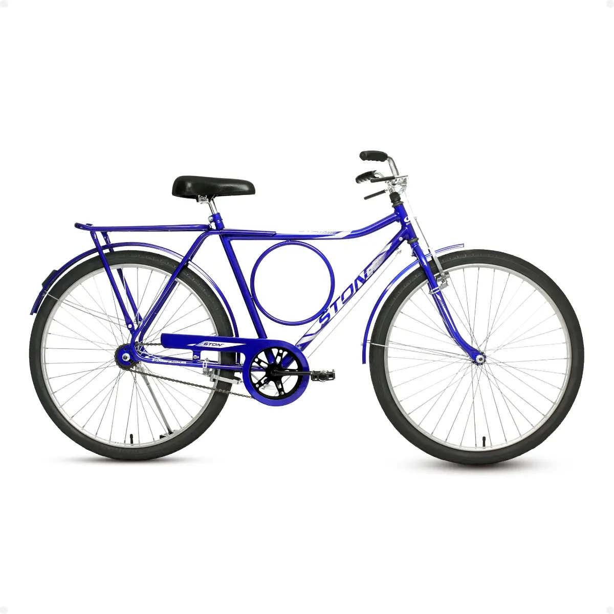 Bicicleta Stone Bike - Aro 26 Rural (Freio Varão) — Azul