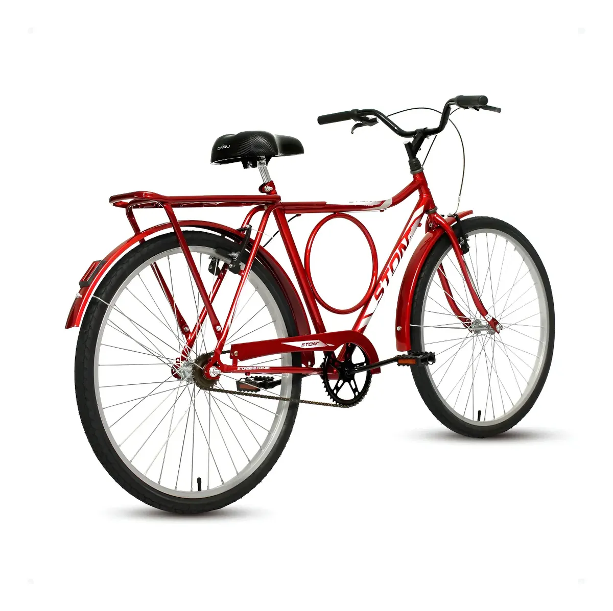 Bicicleta Stone Bike - Aro 26 Rural (Freio V-bracke) — Vermelho