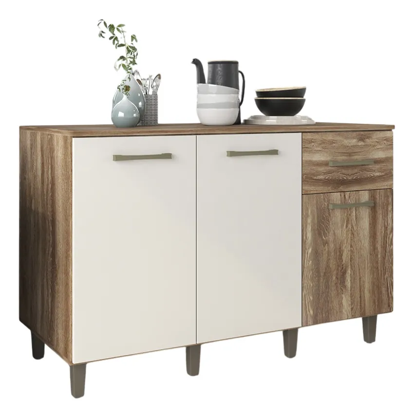 Balcão Paraná Larissa Pop 1,20m — Naturale off