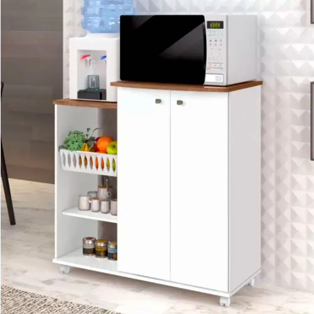 Balcão Zanzini Prático Multi-Uso — Branco