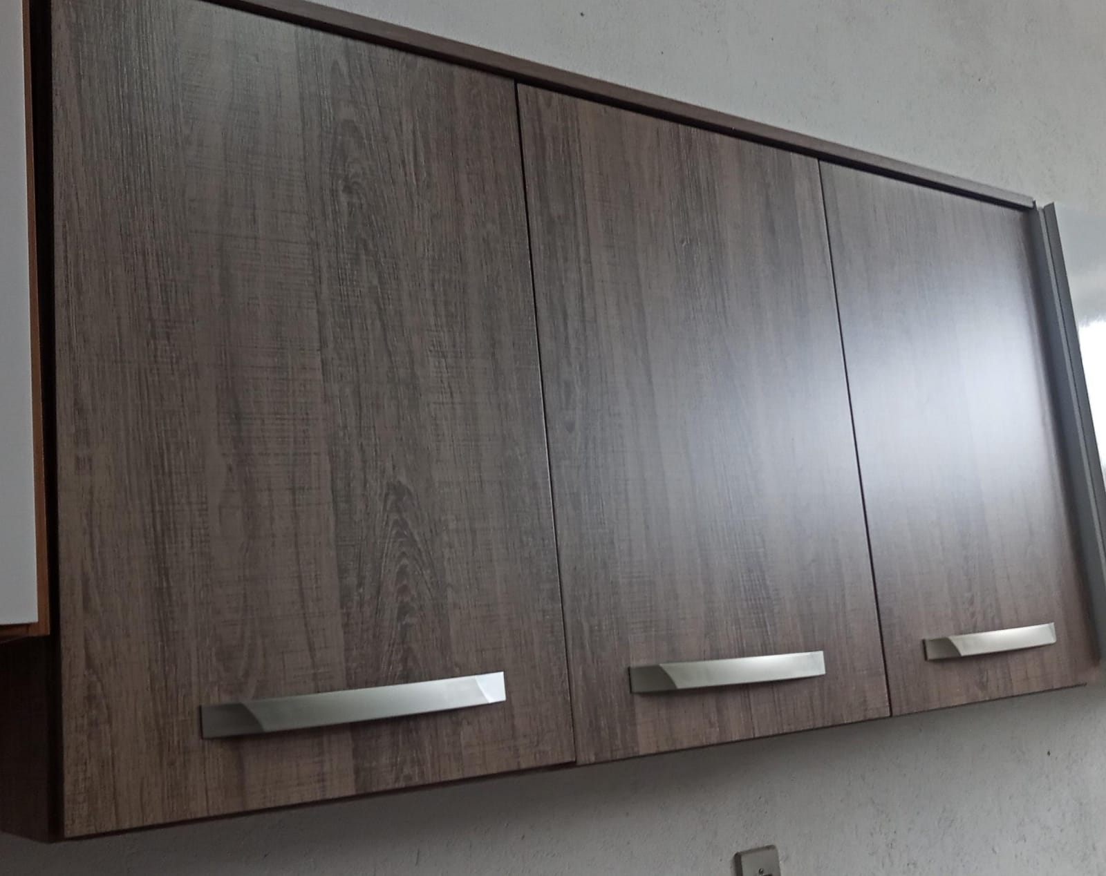 Armário Aéreo  Nicioli Fit 1,20m — Castanho