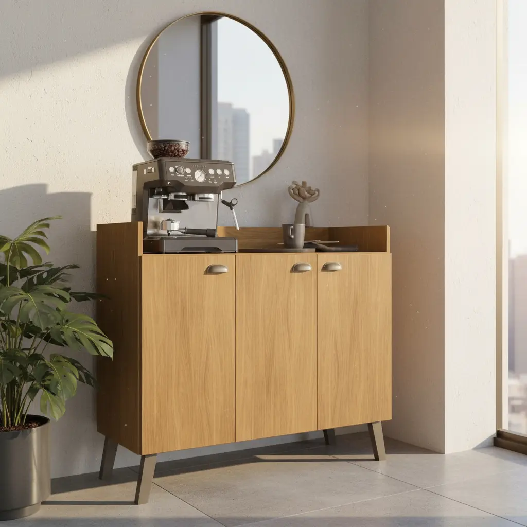 Buffet Paraná Ayla 90cm — Freijó