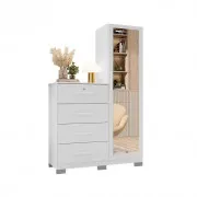 Cômoda São Miguel Coral — Branco