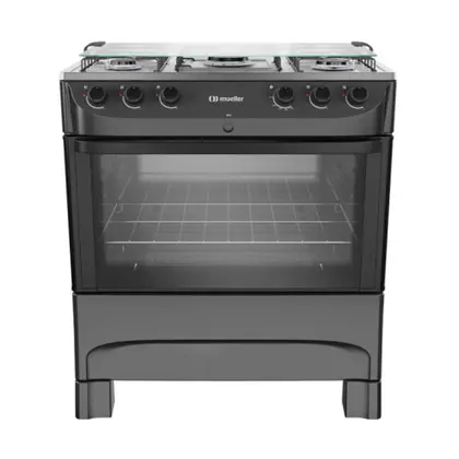 Fogão Mueller Fratello 5 Bocas MF15BB — Preto/Fosco