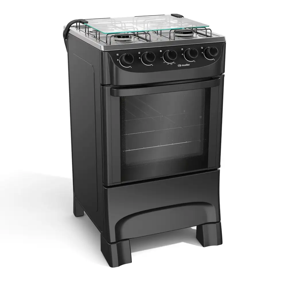 Fogão Mueller Moderatto 4 Bocas MF14BA — Preto