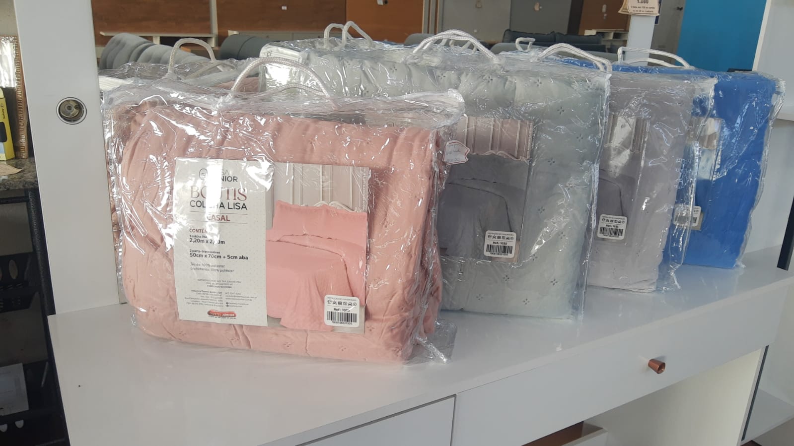 Cobre Leito Tapete Junior Casal Liso — Cores Diversas