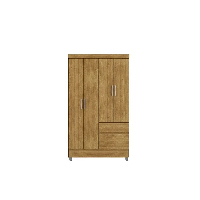 Guarda Roupa  Solteiro Vila Rica Ideal 4 pts — Nature