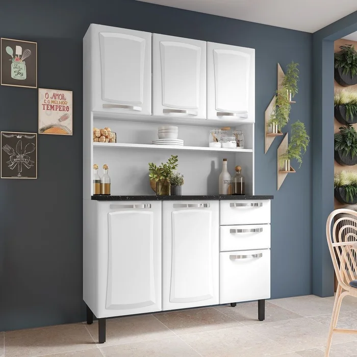 Kit de Cozinha Itatiaia Pratika 1,20m — Branco