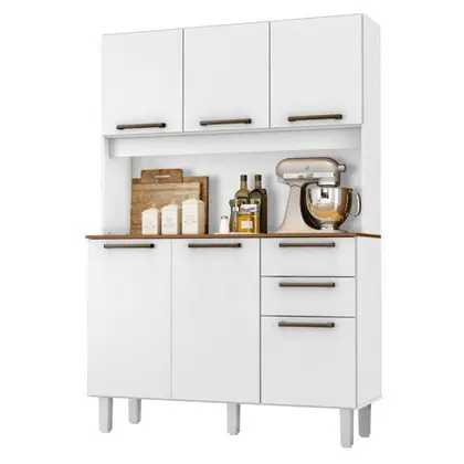 Kit de Cozinha Zanzini Pop 1,20m — Branco