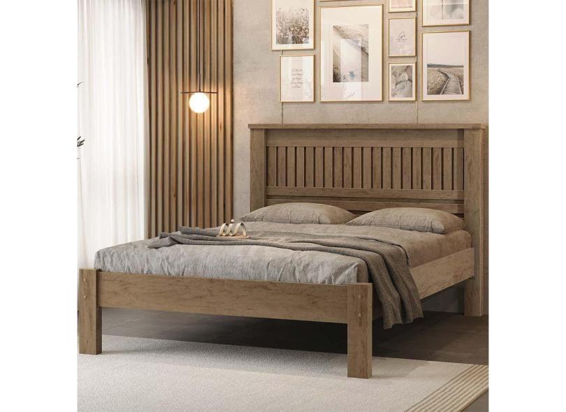 Cama de Casal Fênix Mônaco — Legno