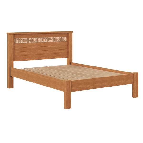 Cama de Casal Fênix Dubai — Nature/off white