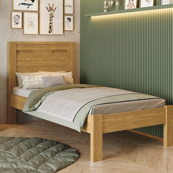 Cama de Solteiro Fênix Roma — Cinamomo