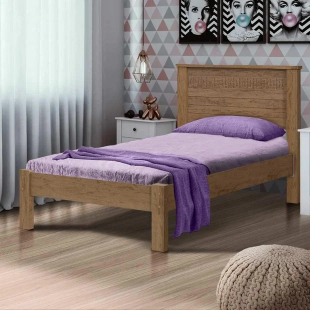 Cama de Solteiro Fênix Dubai — Legno