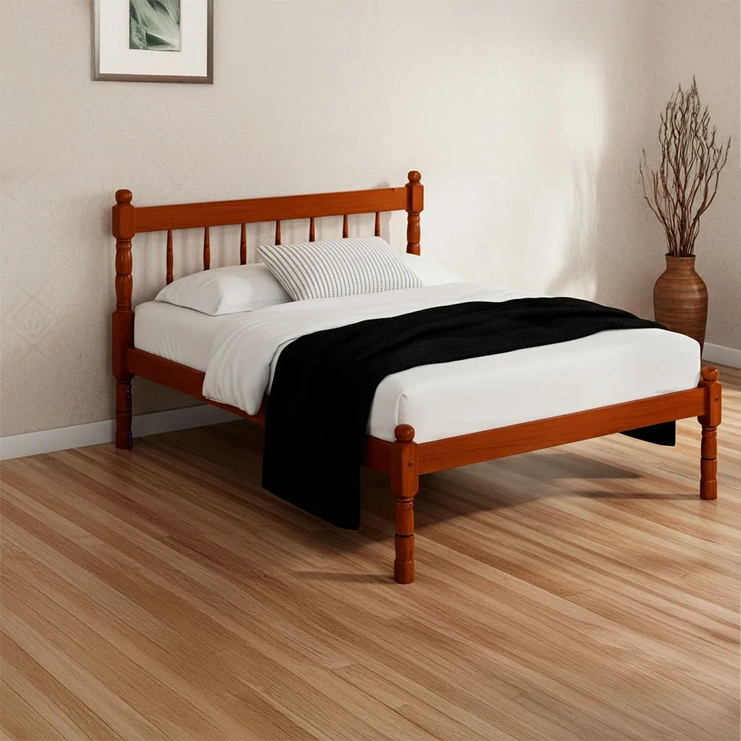 Cama de Casal Rubim 8x8 1,38m — Marfim