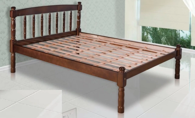 Cama de Casal Rubim 8x8 1,38m — Imbuia