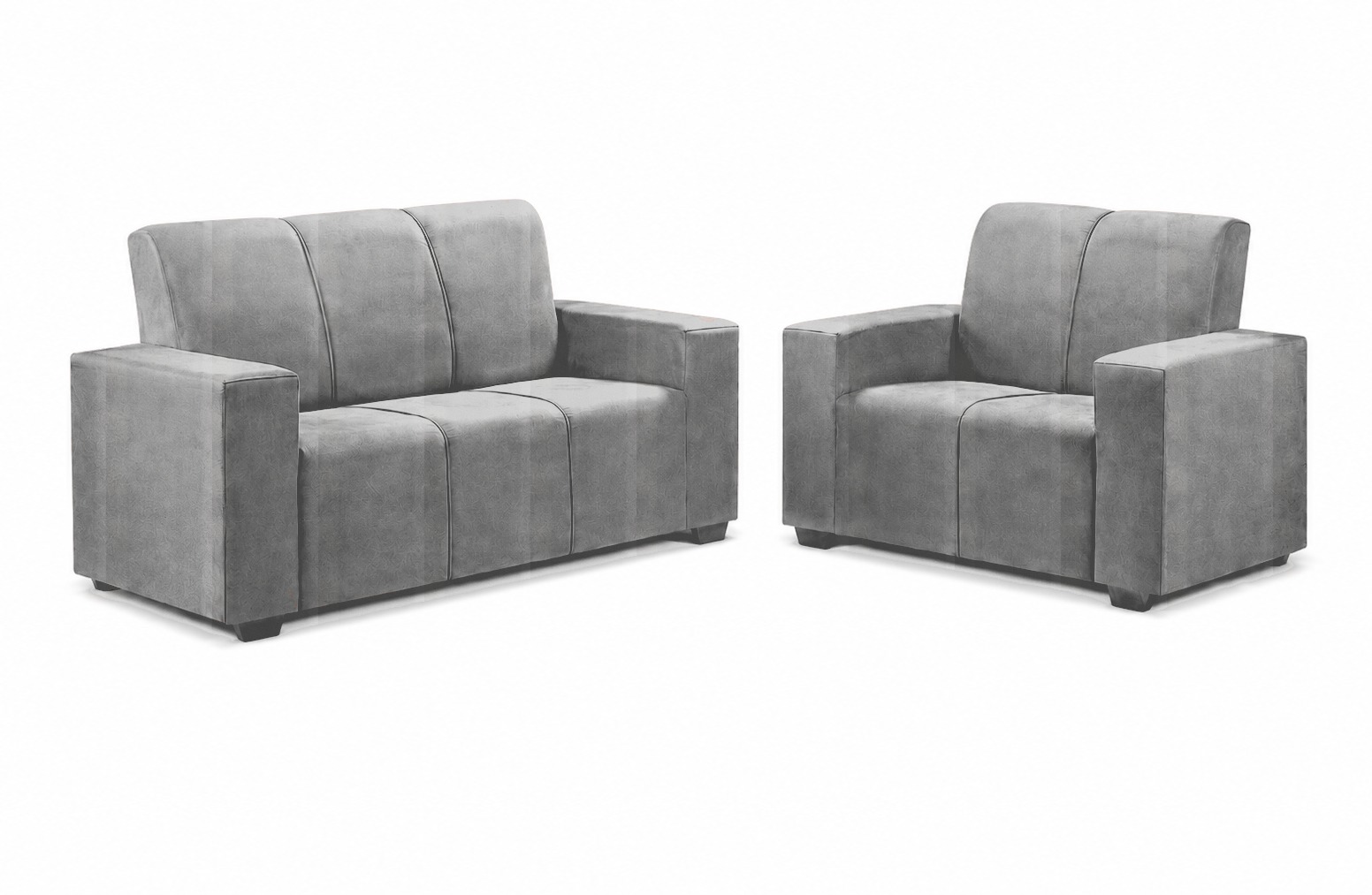 Conjunto de Sofá LeA Marrocos 3.2Lugares Tecido — 822c