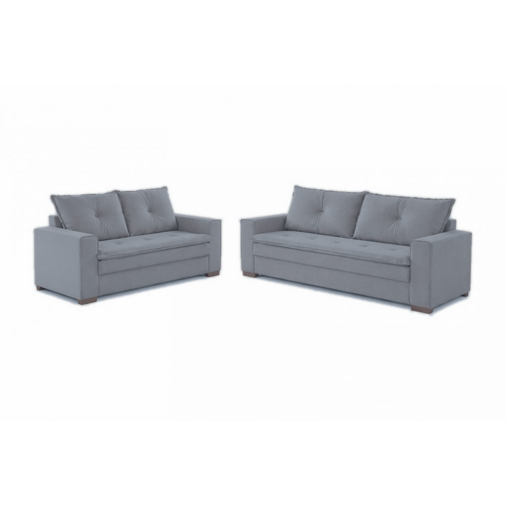 Conjunto de Sofá Lufer 3055 3.2 Lugares Florianópolis — 2155