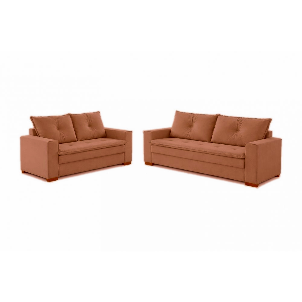 Conjunto de Sofá Lufer 3055 3.2 Lugares Florianópolis — 2149