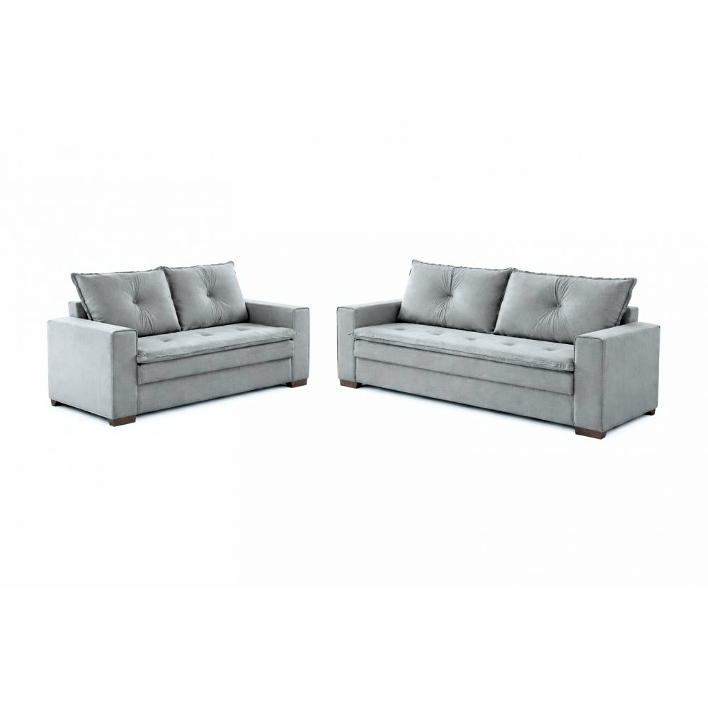 Conjunto de Sofá Lufer 3055 3.2 Lugares Florianópolis — 2138