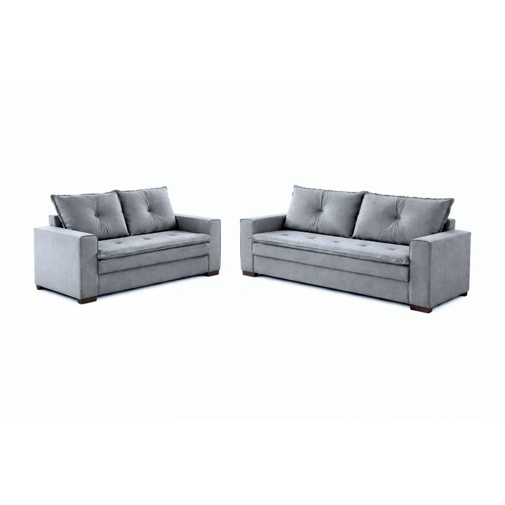 Conjunto de Sofá Lufer 3055 3.2 Lugares Florianópolis — 2114