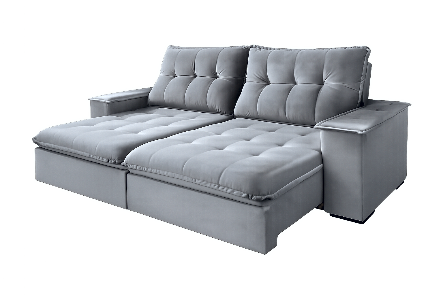 Conjunto de Sofá Lufer 6032 Retrátil Guaxupé — 2114