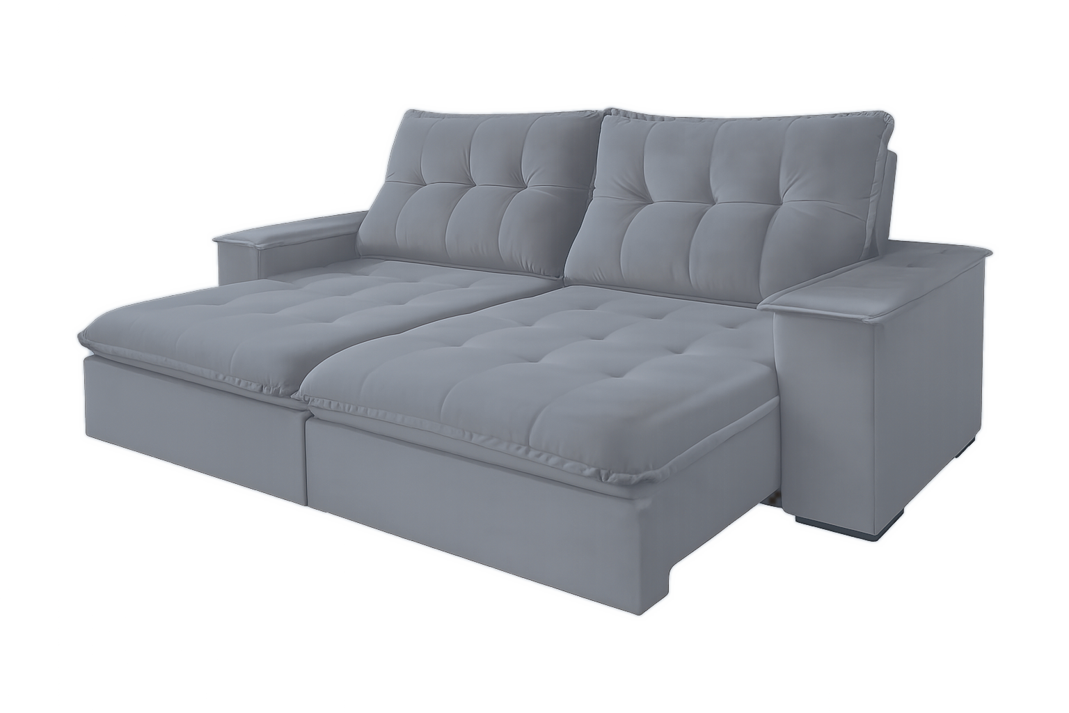 Conjunto de Sofá Lufer 6032 Retrátil Guaxupé — 2155