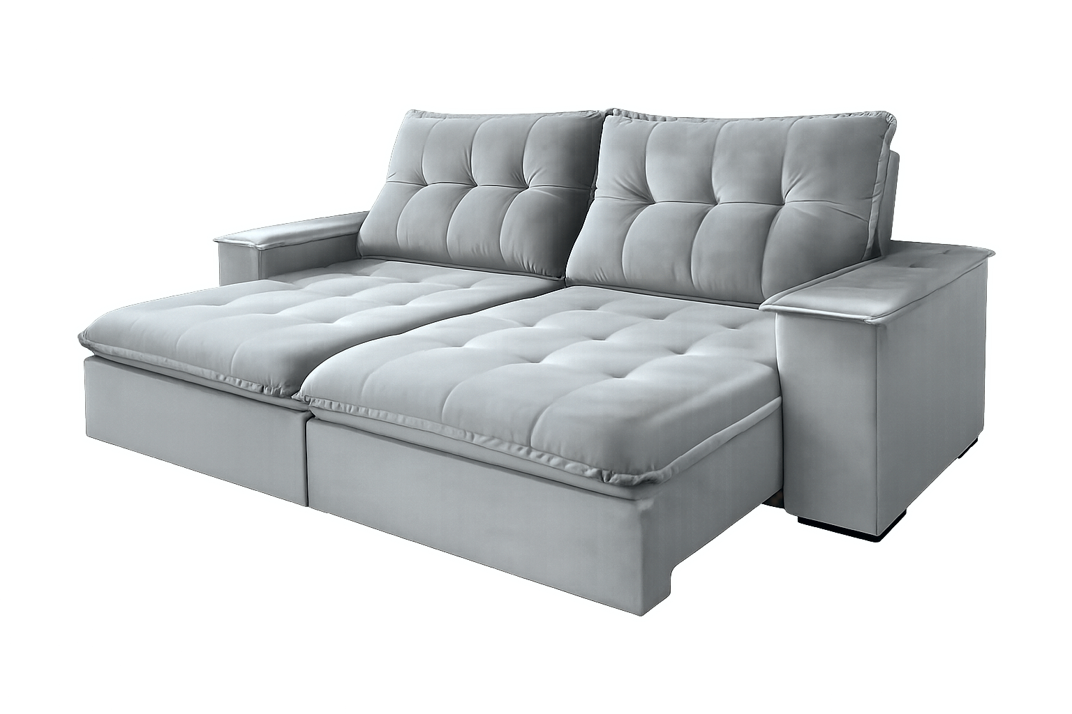 Conjunto de Sofá Lufer 6032 Retrátil Guaxupé — 2138