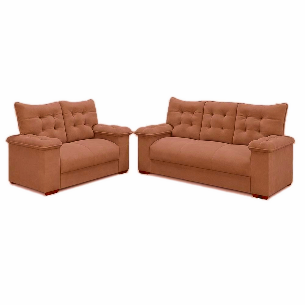 Conjunto de Sofá Lufer 3040 3.2 Lugares Leblon — 2149