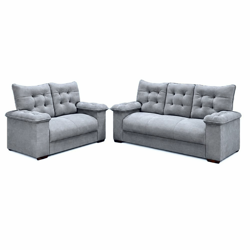 Conjunto de Sofá Lufer 3040 3.2 Lugares Leblon — 2114