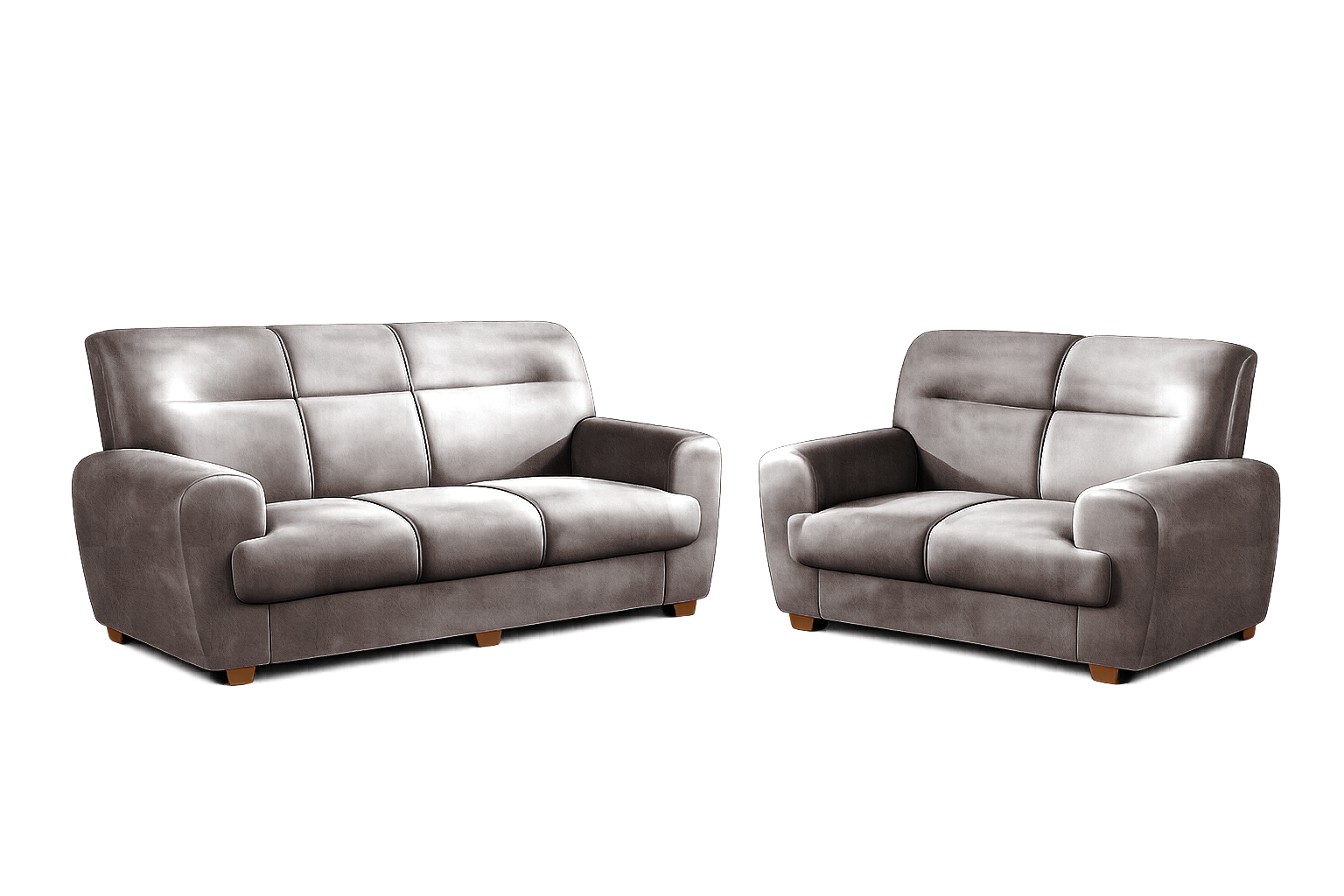 Conjunto de Sofá LeA Veneza 3.2 lugares Corvin — 507B