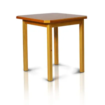 Mesa Avulsa Bonafé 0,75m x 0,75m — Marfim