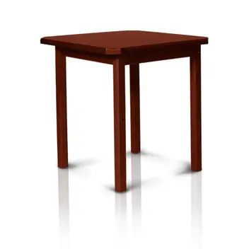 Mesa Avulsa Bonafé 0,75m x 0,75m — Mogno