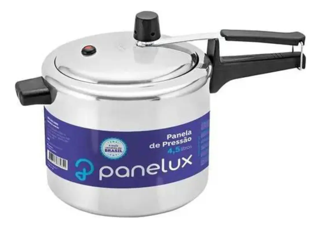 Panela de Pressão Panelux 4,5L — Aluminio