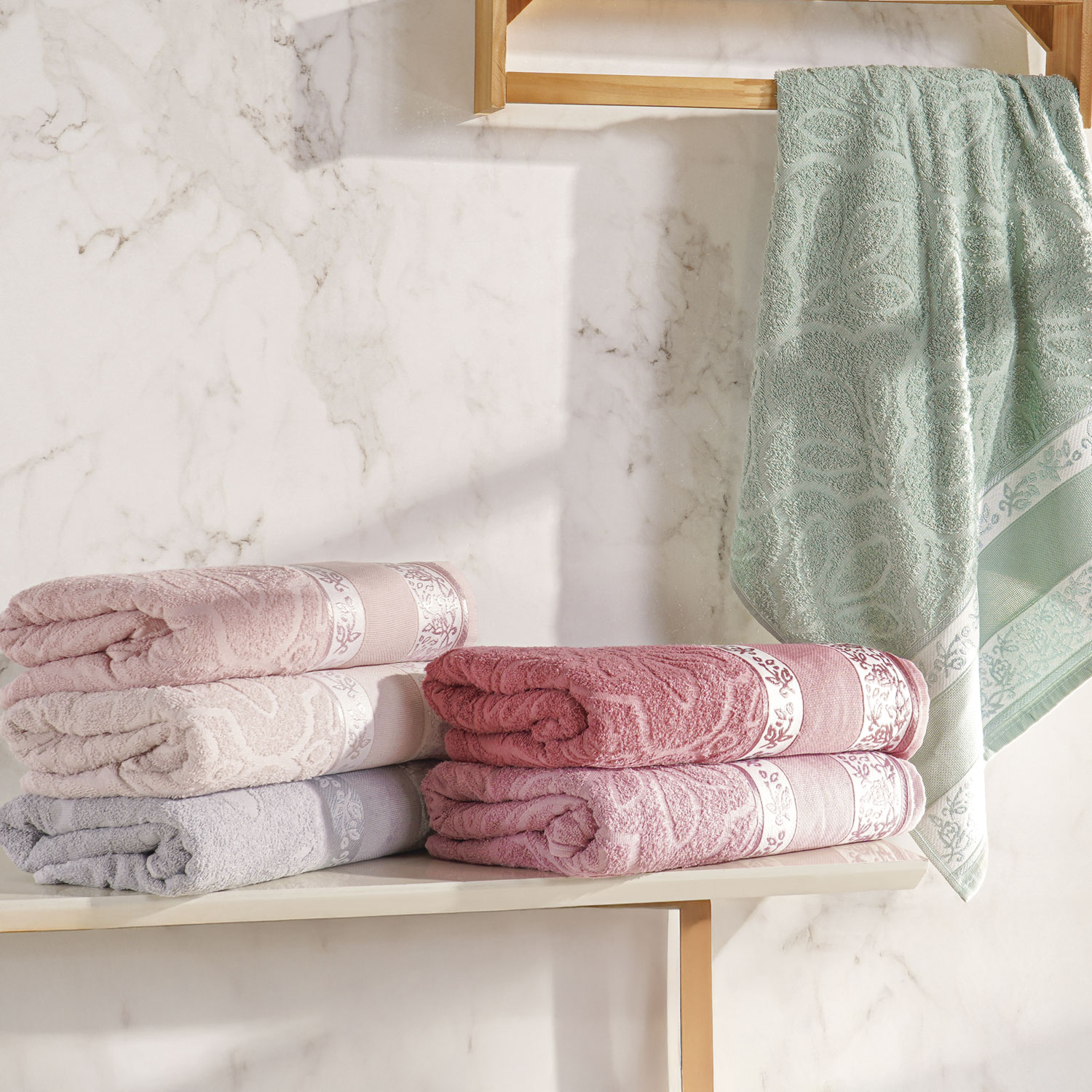 Toalha de Banho Hiper textil Florença — Cores Diversas